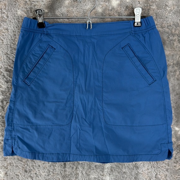 Woolrich Pants - Woolrich Size S Minimalist Athleisure Mini Skort Blue Zip Casual